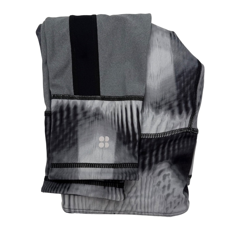 Sweaty Betty Urdhva Reversible‎ Yoga Leggings Grey Geometric Women's SizeSmall